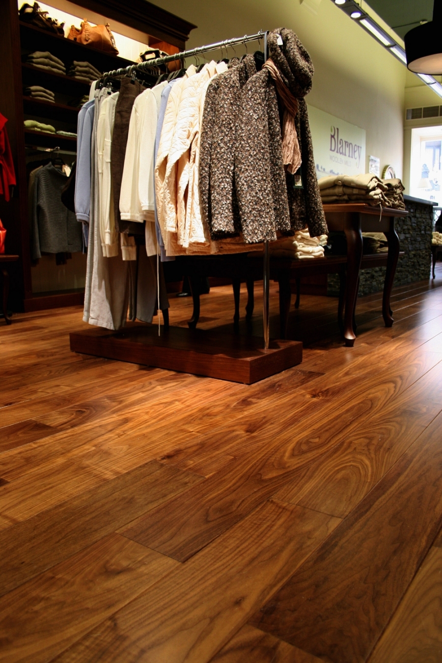 American Walnut Lacquer Finish Wood Floors Augusta